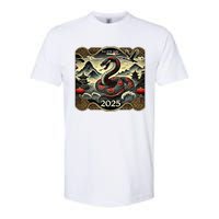 Cute Chinese New Year Of The Snake 2025 Softstyle CVC T-Shirt