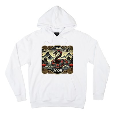 Cute Chinese New Year Of The Snake 2025 Hoodie