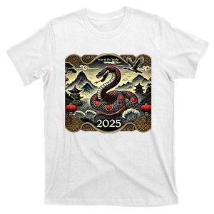 Cute Chinese New Year Of The Snake 2025 T-Shirt