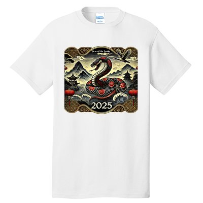 Cute Chinese New Year Of The Snake 2025 Tall T-Shirt