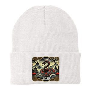 Cute Chinese New Year Of The Snake 2025 Knit Cap Winter Beanie