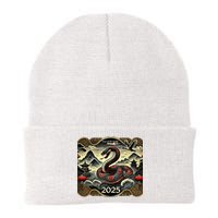 Cute Chinese New Year Of The Snake 2025 Knit Cap Winter Beanie