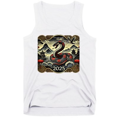 Cute Chinese New Year Of The Snake 2025 Tank Top