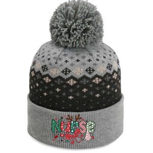 Cute Christmas Nurse The Baniff Cuffed Pom Beanie