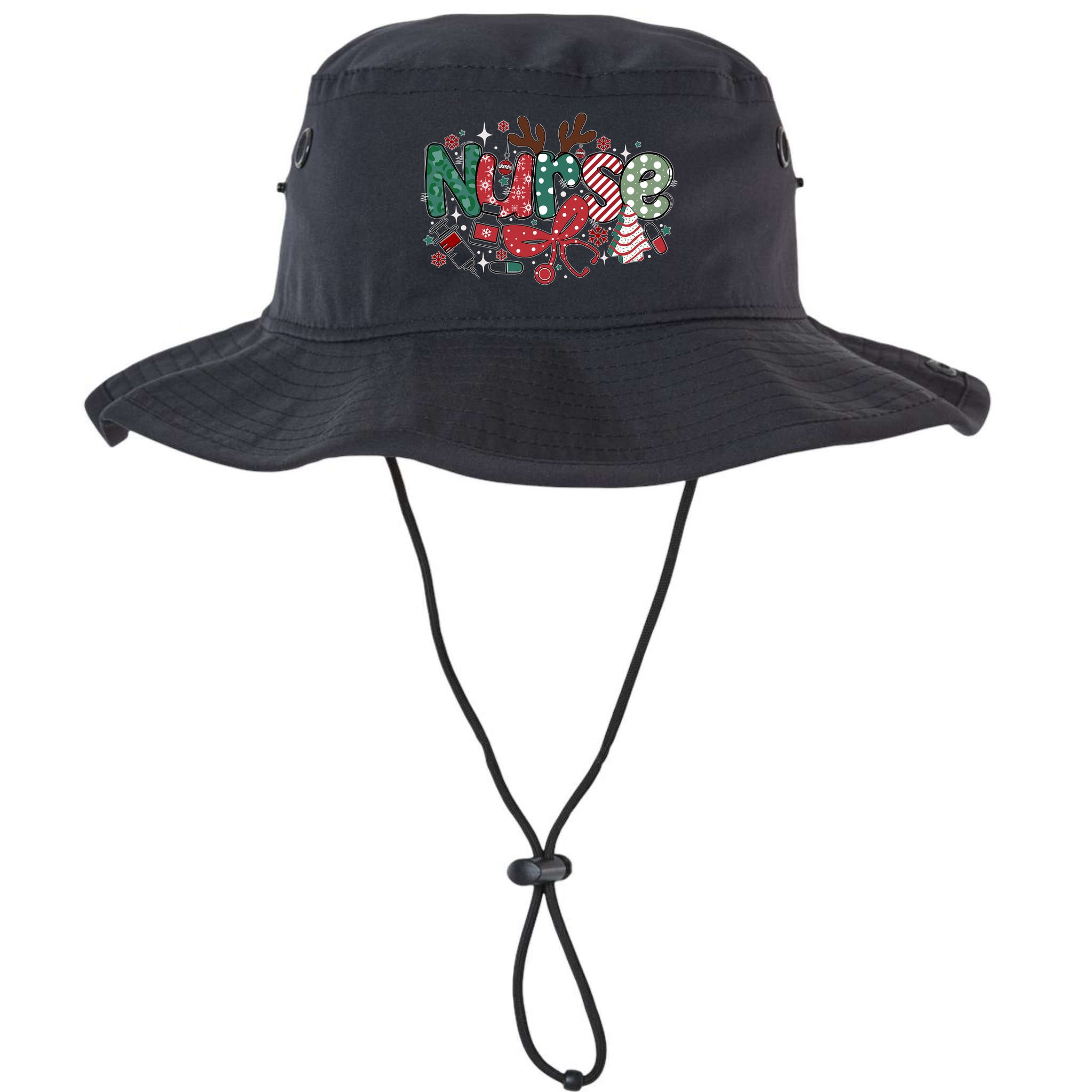 Cute Christmas Nurse Bucket Hat