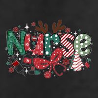 Cute Christmas Nurse 25L Jumbo Tote