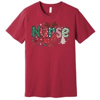 Cute Christmas Nurse Premium T-Shirt