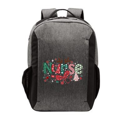 Cute Christmas Nurse Vector Backpack