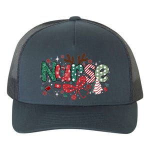 Cute Christmas Nurse Yupoong Adult 5-Panel Trucker Hat