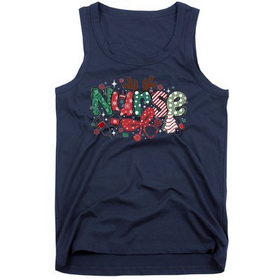 Cute Christmas Nurse Tank Top