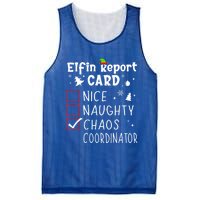 Coworker Christmas Nice Naughty Xmas List Chaos Coordinator Gift Mesh Reversible Basketball Jersey Tank