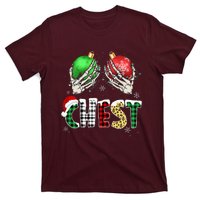 Christmas Chest Nuts Chestnuts Xmas Couple Matching Costume T-Shirt