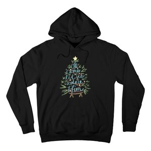 Christian Christ Nativity Christmas Oh Come Let Us Adore Him Hoodie