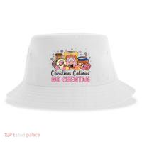 Christmas Calories No Cuentan Mexican Pan Dulce Xmas Family Sustainable Bucket Hat