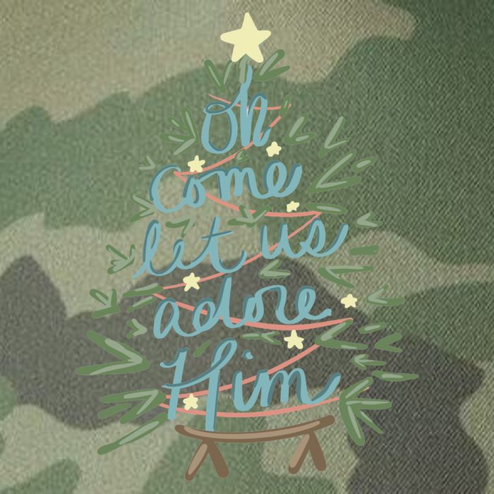 Christian Christ Nativity Christmas Oh Come Let Us Adore Him Great Gift Legacy Tie Dye Trucker Hat