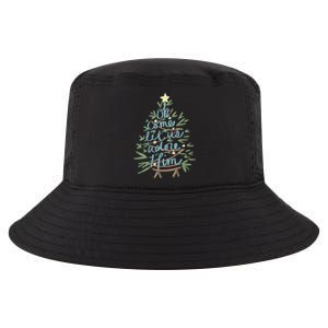 Christian Christ Nativity Christmas Oh Come Let Us Adore Him Great Gift Cool Comfort Performance Bucket Hat