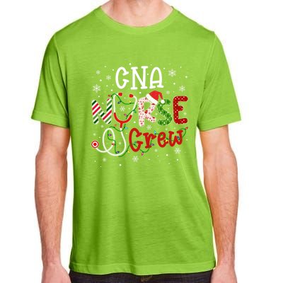 Cna Christmas Nurse Crew Funny Nursing Christmas Pattern Gift Adult ChromaSoft Performance T-Shirt