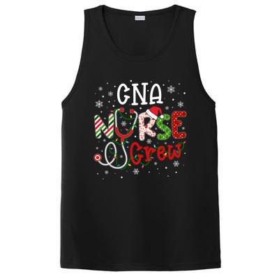 Cna Christmas Nurse Crew Funny Nursing Christmas Pattern Gift PosiCharge Competitor Tank