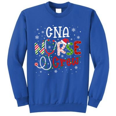 Cna Christmas Nurse Crew Funny Nursing Christmas Pattern Gift Sweatshirt