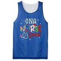 Cna Christmas Nurse Crew Funny Nursing Christmas Pattern Gift Mesh Reversible Basketball Jersey Tank