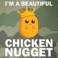 Cute Chicken Nugget Art Chicken Nugget Lover Legacy Tie Dye Trucker Hat