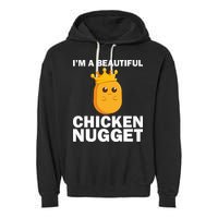 Cute Chicken Nugget Art Chicken Nugget Lover Garment-Dyed Fleece Hoodie