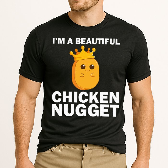 Cute Chicken Nugget Art Chicken Nugget Lover Performance Shirt