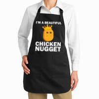 Cute Chicken Nugget Art Chicken Nugget Lover Apron