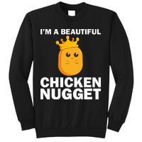 Cute Chicken Nugget Art Chicken Nugget Lover Sweatshirt