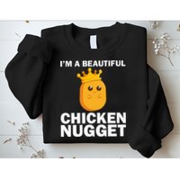 Cute Chicken Nugget Art Chicken Nugget Lover Sweatshirt