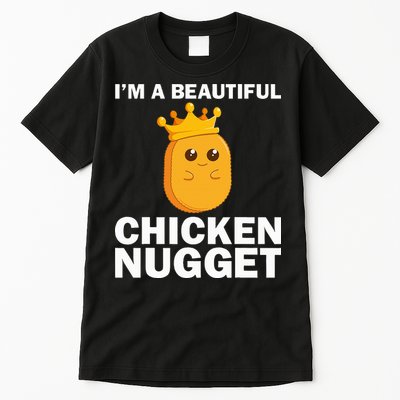 Cute Chicken Nugget Art Chicken Nugget Lover Tall T-Shirt