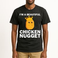 Cute Chicken Nugget Art Chicken Nugget Lover Tall T-Shirt
