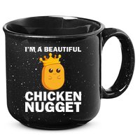 Cute Chicken Nugget Art Chicken Nugget Lover 15oz Campfire Ceramic Mug
