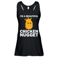 Cute Chicken Nugget Art Chicken Nugget Lover Ladies Essential Flowy Tank