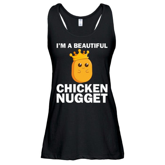 Cute Chicken Nugget Art Chicken Nugget Lover Ladies Essential Flowy Tank