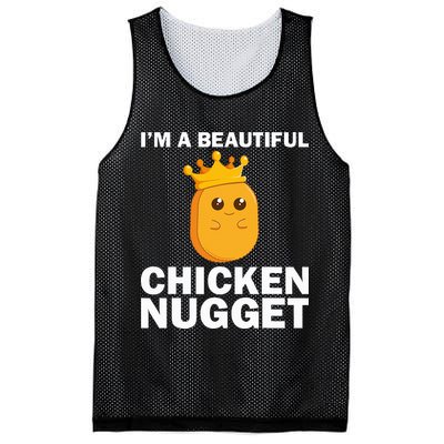 Cute Chicken Nugget Art Chicken Nugget Lover Mesh Reversible Basketball Jersey Tank