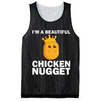 Cute Chicken Nugget Art Chicken Nugget Lover Mesh Reversible Basketball Jersey Tank