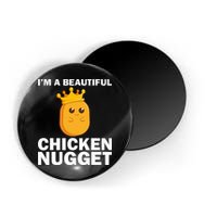 Cute Chicken Nugget Art Chicken Nugget Lover Magnet