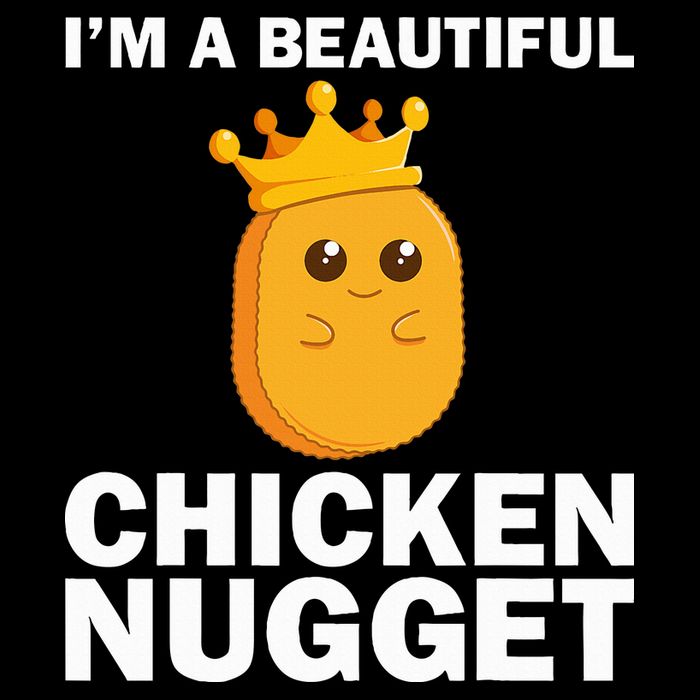 Cute Chicken Nugget Art Chicken Nugget Lover Mousepad