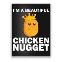 Cute Chicken Nugget Art Chicken Nugget Lover Poster