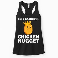 Cute Chicken Nugget Art Chicken Nugget Lover Womens Tank Top