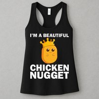 Cute Chicken Nugget Art Chicken Nugget Lover Womens Tank Top