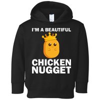 Cute Chicken Nugget Art Chicken Nugget Lover Toddler Hoodie