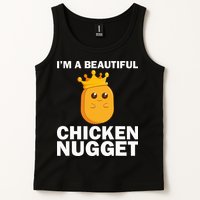 Cute Chicken Nugget Art Chicken Nugget Lover Tank Top