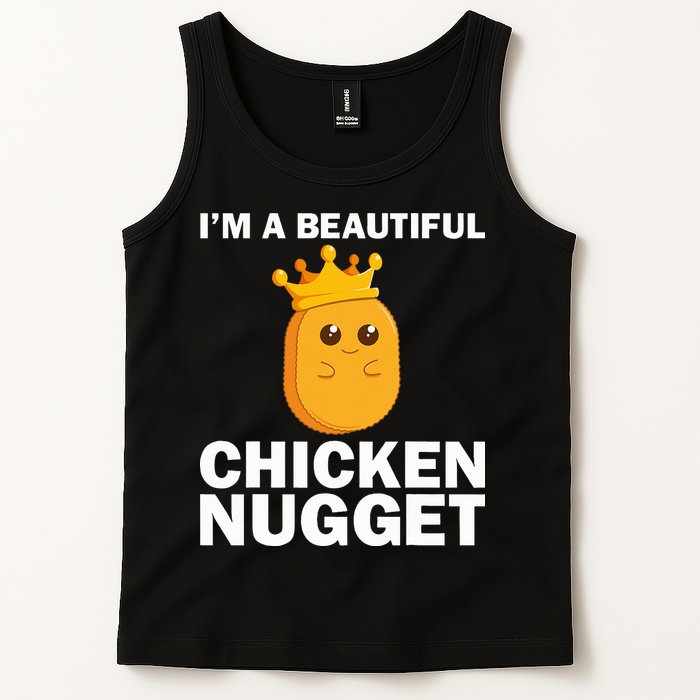 Cute Chicken Nugget Art Chicken Nugget Lover Tank Top