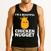 Cute Chicken Nugget Art Chicken Nugget Lover Tank Top