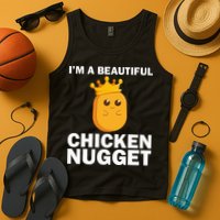 Cute Chicken Nugget Art Chicken Nugget Lover Tank Top