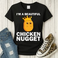 Cute Chicken Nugget Art Chicken Nugget Lover Womens T-Shirt