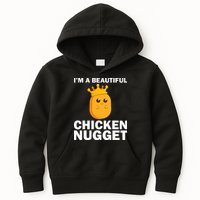 Cute Chicken Nugget Art Chicken Nugget Lover Kids Hoodie