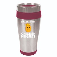 Cute Chicken Nugget Art Chicken Nugget Lover 16oz Travel Tumbler